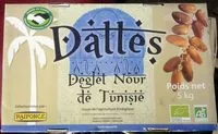 Mängden socker i Dattes Deglet Nour de Tunisie