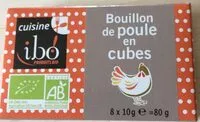 Mängden socker i Bouillon de poule en cubes