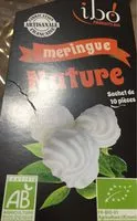 Mängden socker i Meringue Nature