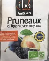 Mängden socker i Pruneaux d'Agen avec noyaux