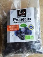 Mängden socker i Pruneaux d'Agen dénoyautés