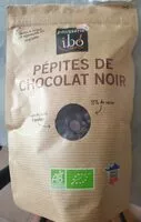 Mängden socker i Pepite de chocolat noir