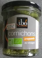 Mängden socker i Cornichons croquants au vinaigre