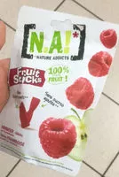 Mängden socker i Nature Addicts, sticks framboise
