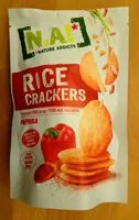 Mängden socker i Rice Crackers - Paprika
