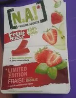 Mängden socker i Fruit Stick - Fraise basilic