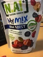 Mängden socker i My mix blue boost