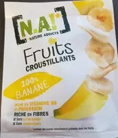 Mängden socker i Fruits croustillants Banane
