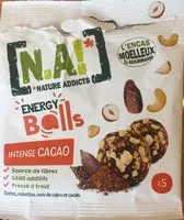 Mängden socker i Energy Balls - Intense Cacao