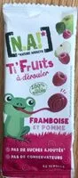 Mängden socker i Ti'Fruits à dérouler