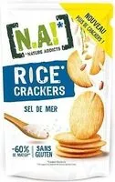 Mängden socker i Rice Crackers Finement Salé