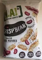 Mängden socker i Crisp’Bean 3 poivres