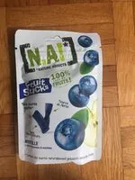 Mängden socker i NA fruit sticks myrtille
