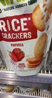 Rice cracker paprika