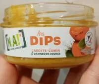 Mängden socker i Dips carotte cumin