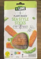 Mängden socker i Sea style sticks