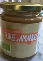 Mängden socker i Purée d’amandes