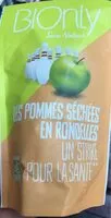 Mängden socker i Pommes séchées en rondelles