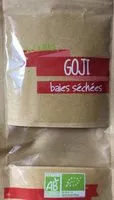 Mängden socker i Goji baies sechees