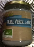 Mängden socker i Huile vierge de coco