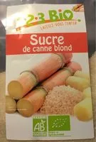 Mängden socker i Sucre de canne blond