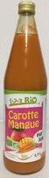 Mängden socker i Carotte mangue pur jus