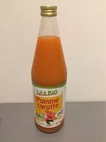 Mängden socker i Jus lactofermenté pomme carotte