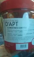 Mängden socker i Les Fleurons d'Apt - Clémentines confites