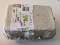 Mängden socker i Œufs Bio très gros