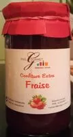 Mängden socker i Confiture extra fraise