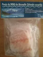 Mängden socker i Pavé de Hoki de Nouvelle Zélande  congelés