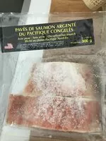 Mängden socker i Paves de saumon argenté du Pacifique
