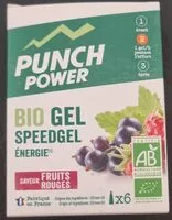 Mängden socker i Punch piwer bio gel