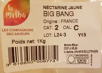 Mängden socker i Nectarine Jaune