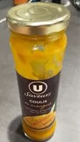 Mängden socker i Coulis de mangue