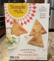 Mängden socker i Himalayan Salt Veggie Pita Crackers