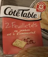 Mängden socker i Feuilleté au jambon et à l'emmental