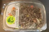 Mängden socker i Salade de lentilles bio