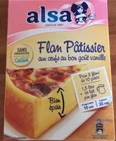 Mängden socker i Flan pâtissier