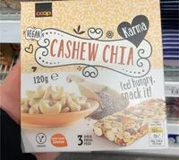 Mängden socker i Karma Cashew Chia