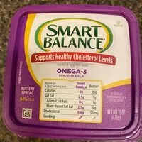 Mängden socker i Omega-3 Buttery Spread