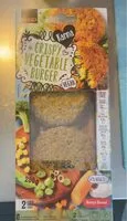 Mängden socker i Crispy Vegetable Burger