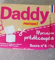 Mängden socker i Sucre Morceaux Prédécoupés