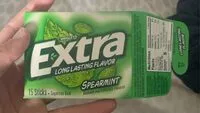 Mängden socker i Spearmint Gum