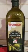 Mängden socker i Olio extravergine di oliva italiano