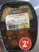Mängden socker i Couscous boulettes semoule