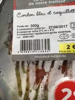 Mängden socker i Cordon bleu et coquillettes