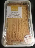 Mängden socker i Parmentier au poulet fermier