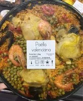 Mängden socker i Paella valencienna