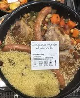 Mängden socker i Couscous viande et semoule